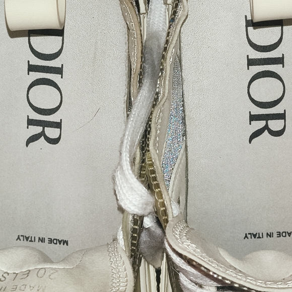 Dior Low Top Logo Sneaker - Beige Monogram - Picture 2 of 11